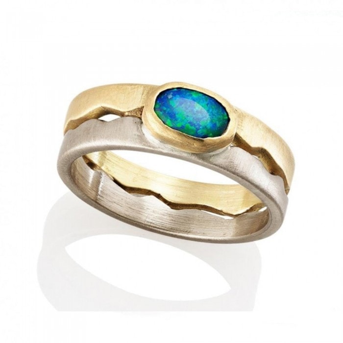 SG7 Jewellery opal river ring