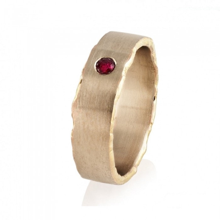 SG7 Jewellery ruby crown wedding ring
