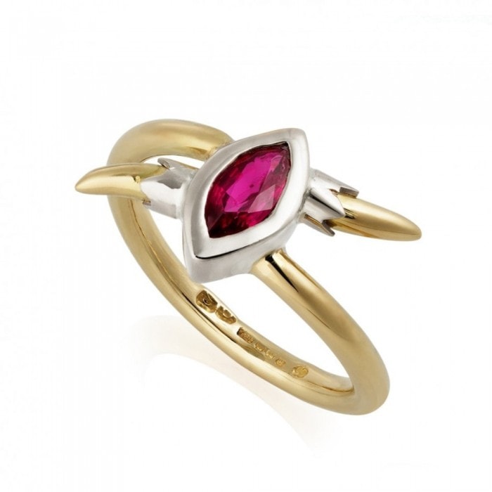 SG7 Jewellery vine engagement ring